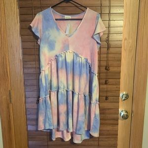 Peach Love California Pastel Summer Dress